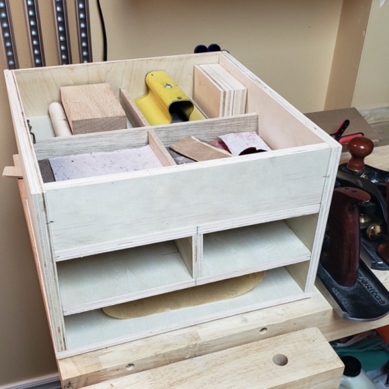 Sandpaper Organizer April 2020